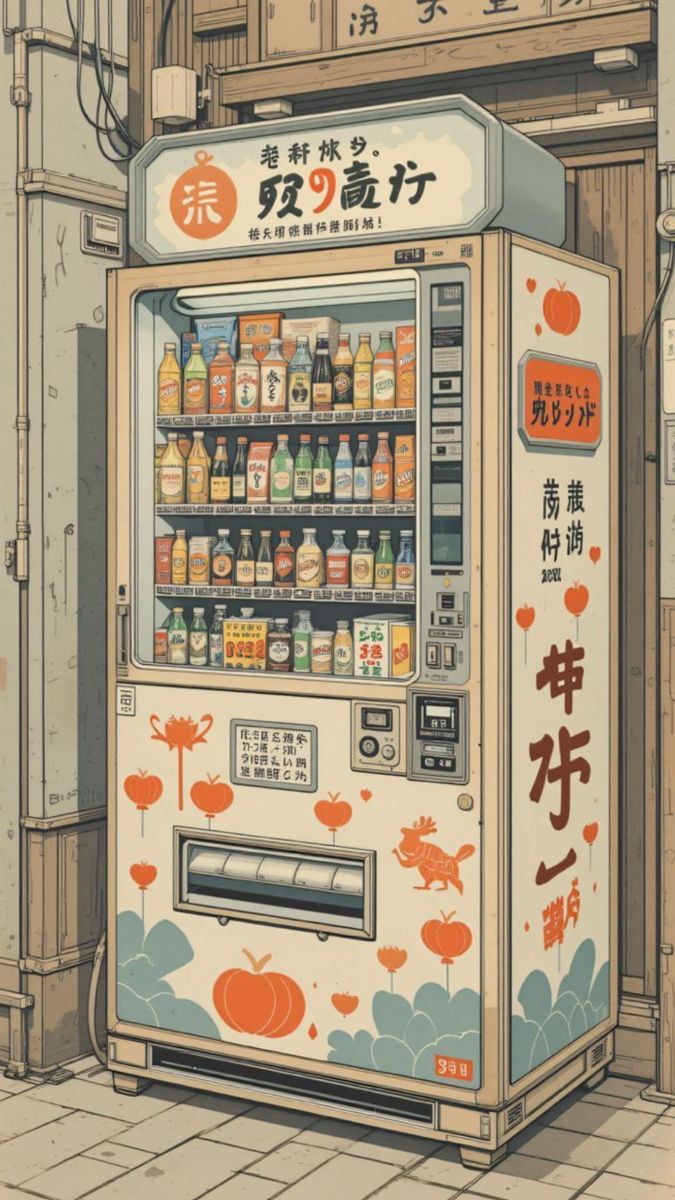 Japanese vending machine culture